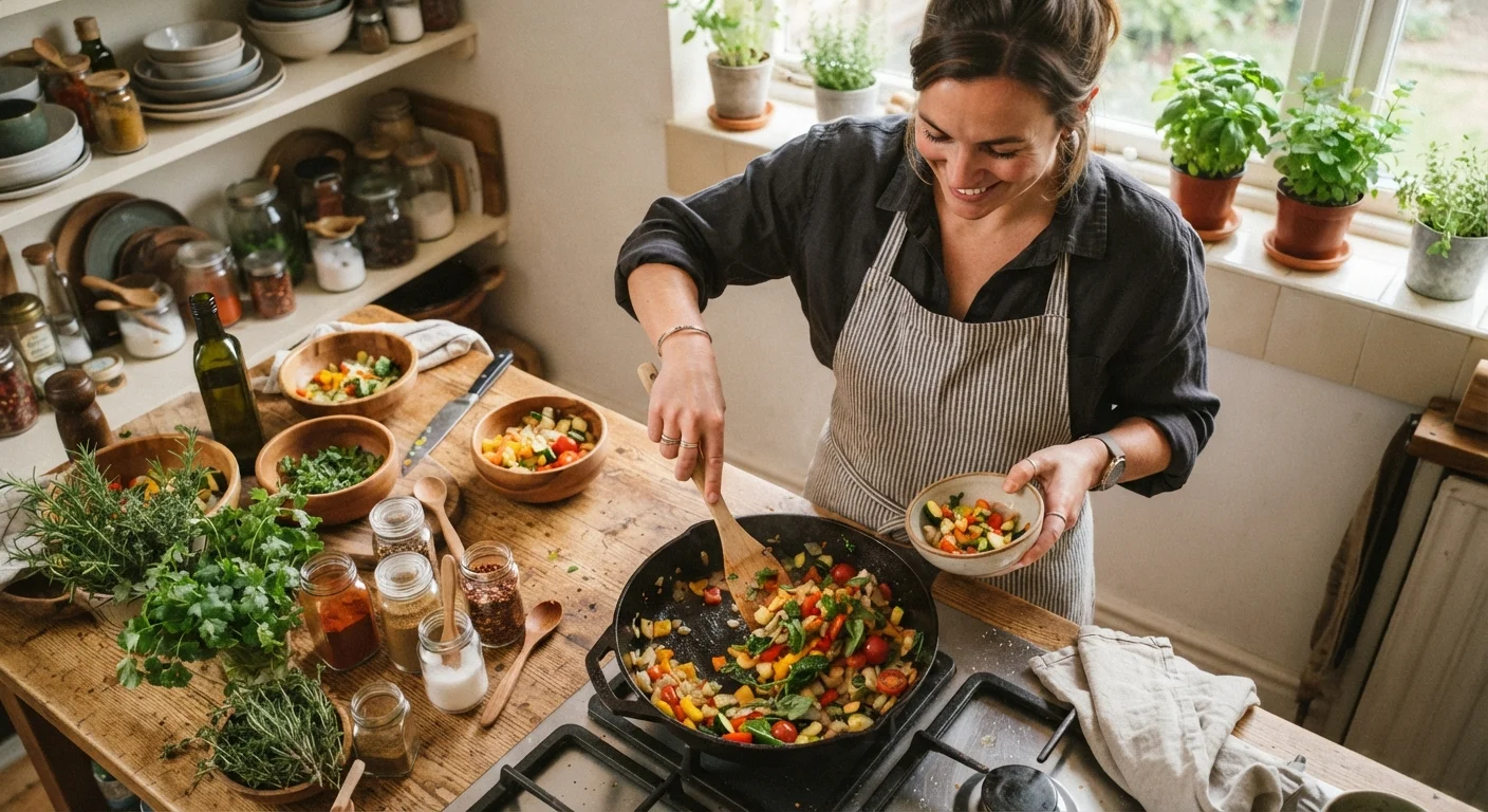 Building a Flavorful Dish from Scratch Without a Recipe