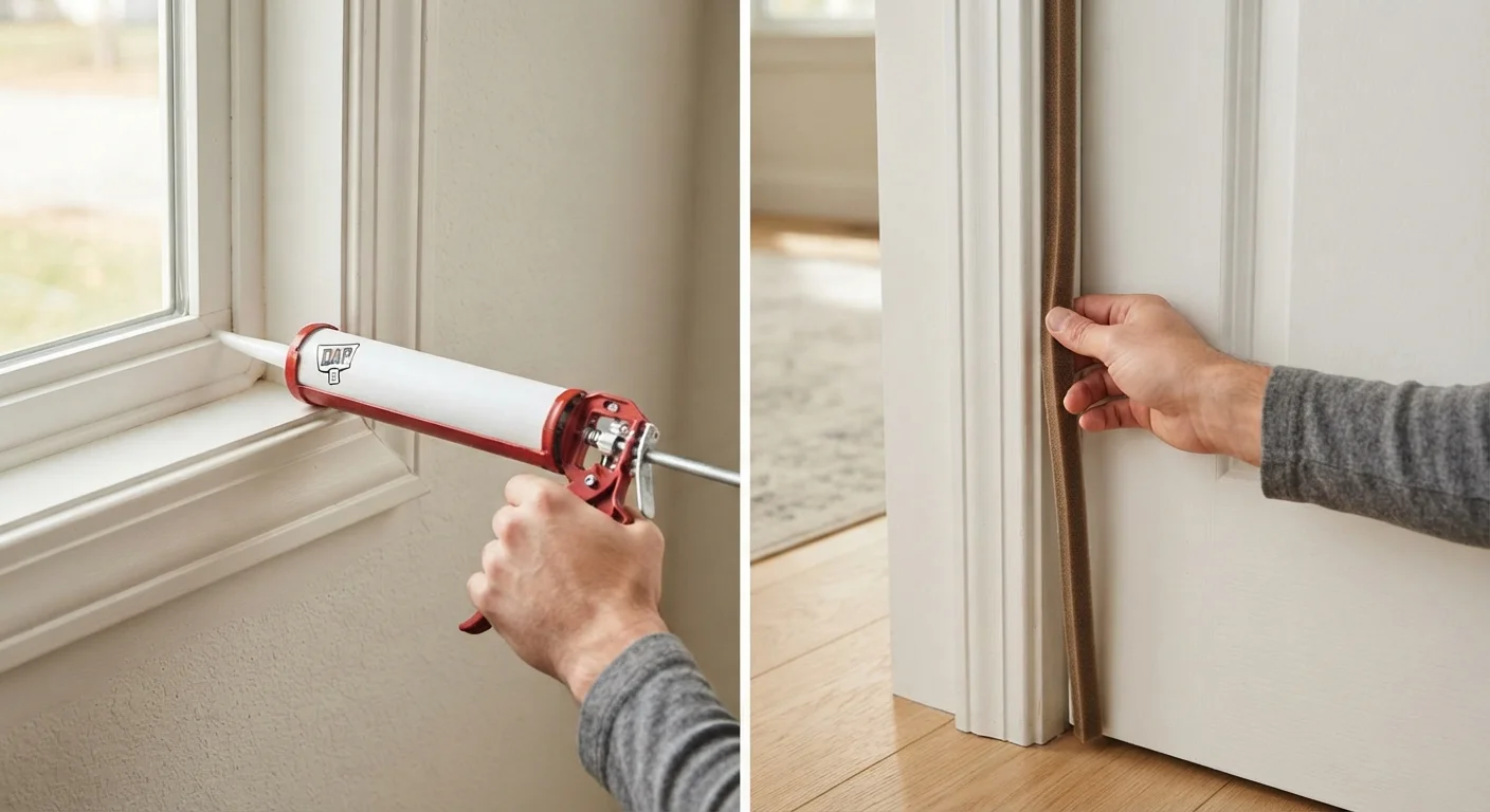 Caulk vs. Weather Stripping: Choosing the Right Seal for Each Gap