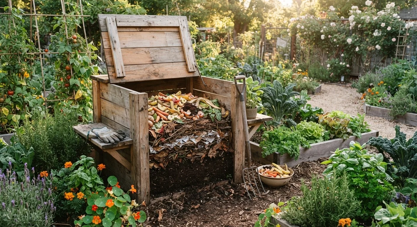 Composting at Home: Turning Kitchen Scraps Into Garden Gold