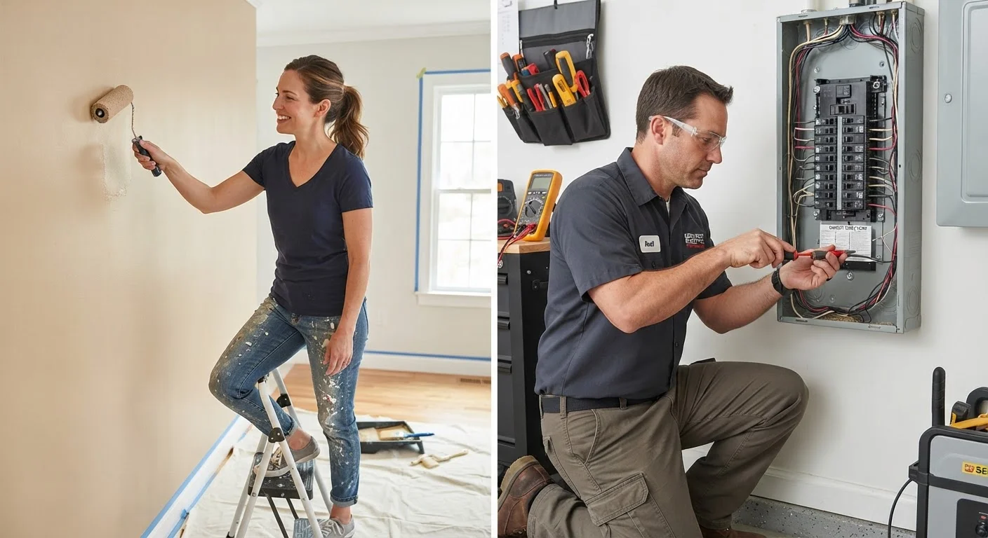 DIY vs. Licensed Contractor: Knowing Which Jobs Are Safe to Do Yourself