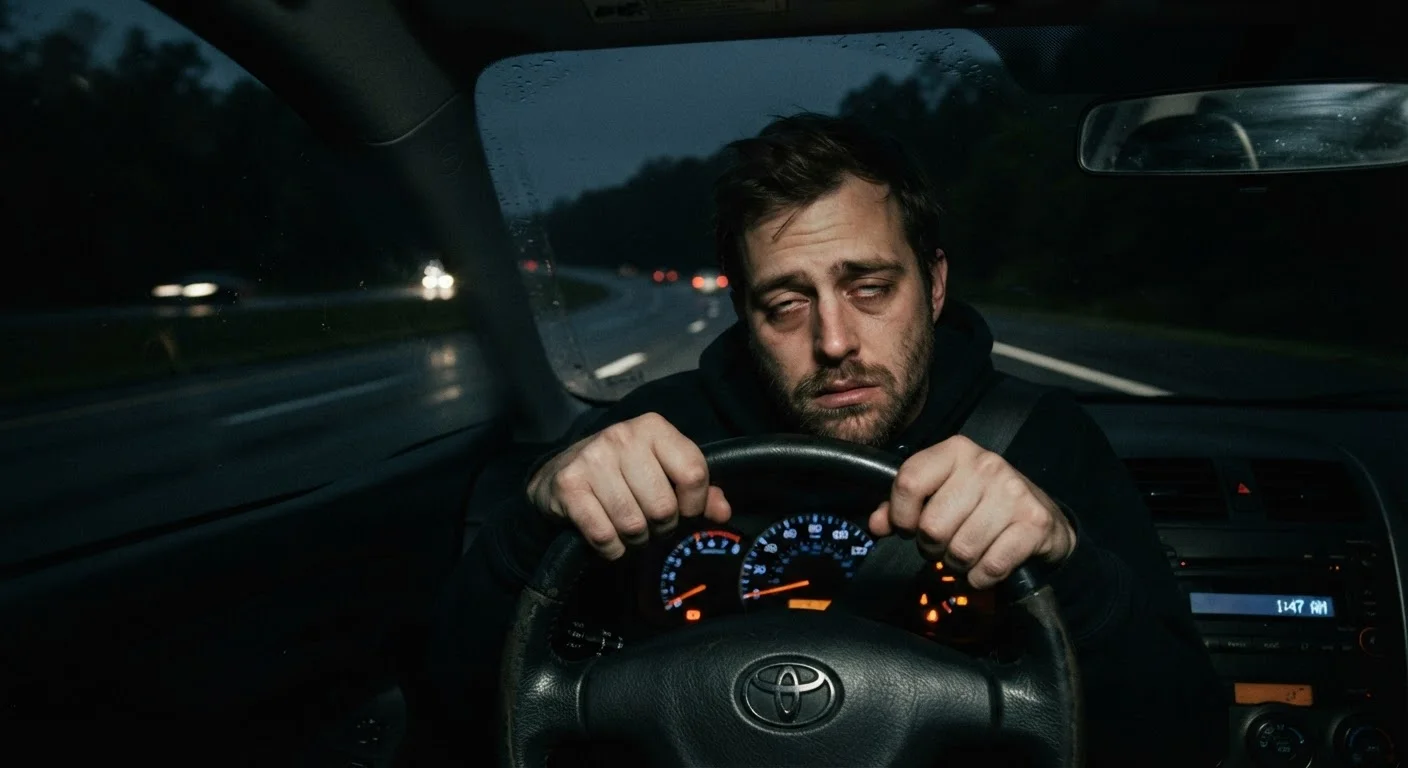 Driver Fatigue: The Warning Signs Your Body Sends Before You Nod Off