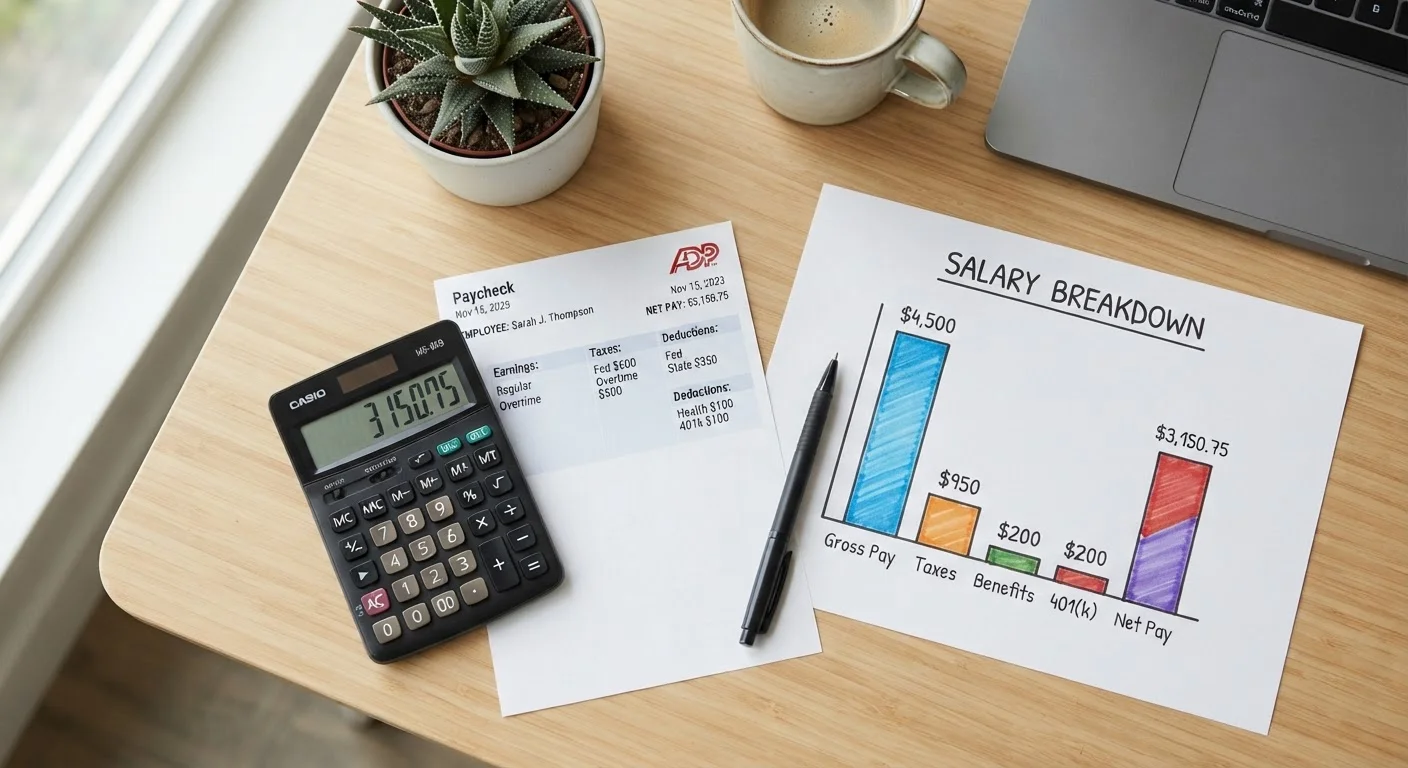 Gross Pay vs. Take-Home Pay: Where Does the Rest Go?