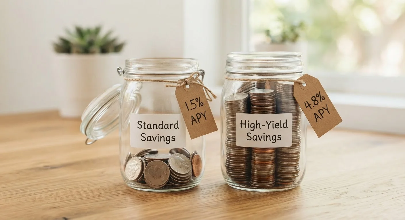 High-Yield Savings Accounts vs. Traditional Savings Accounts