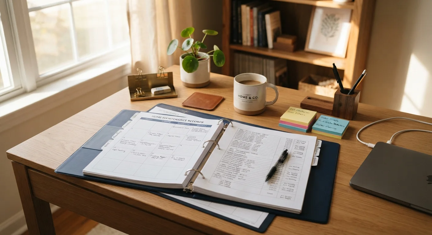 How to Build a Home Maintenance Log That Actually Gets Used