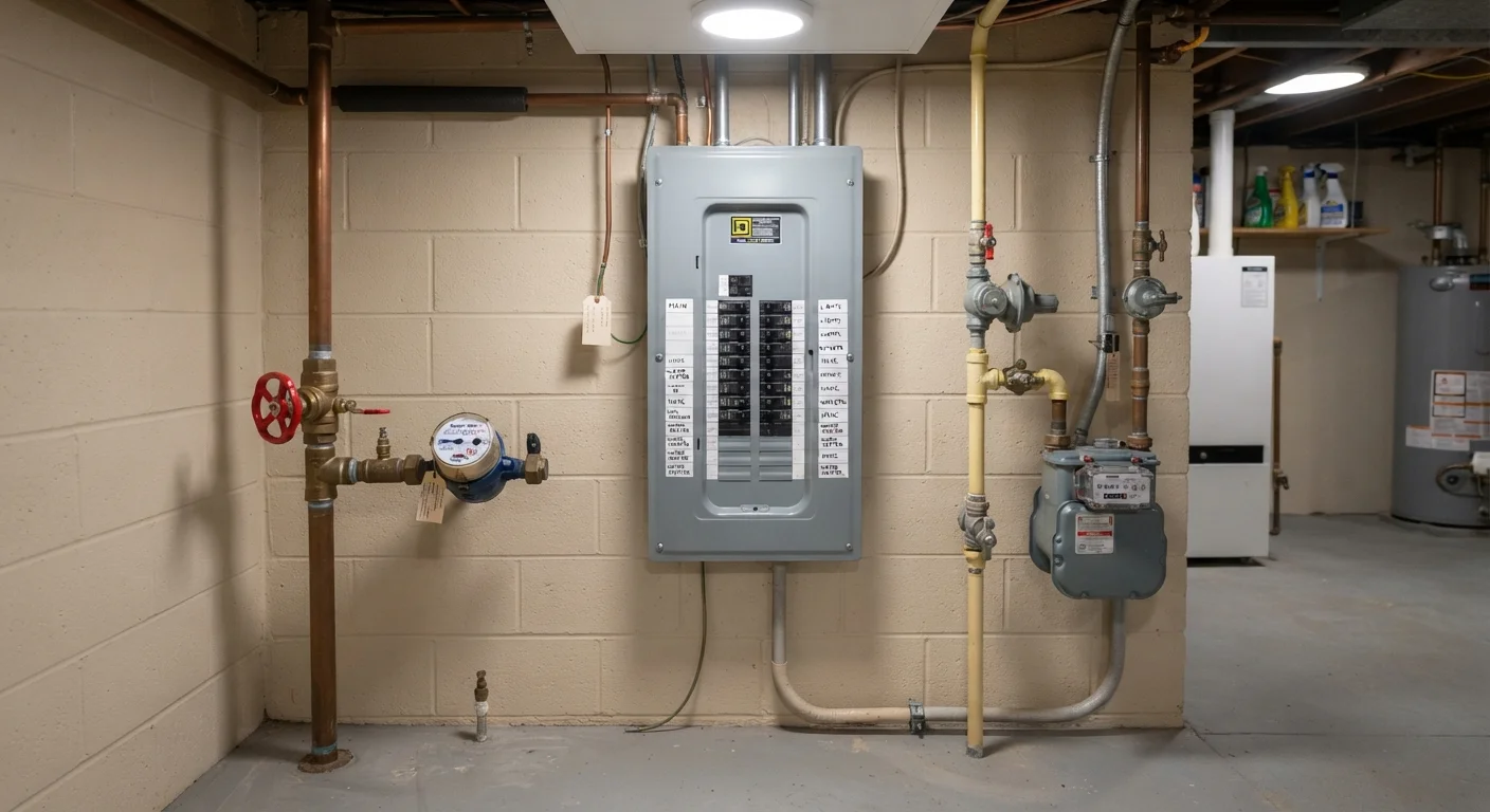 Plumbing Shutoffs, Breaker Panels, and Other Home Systems Every Owner Should Locate