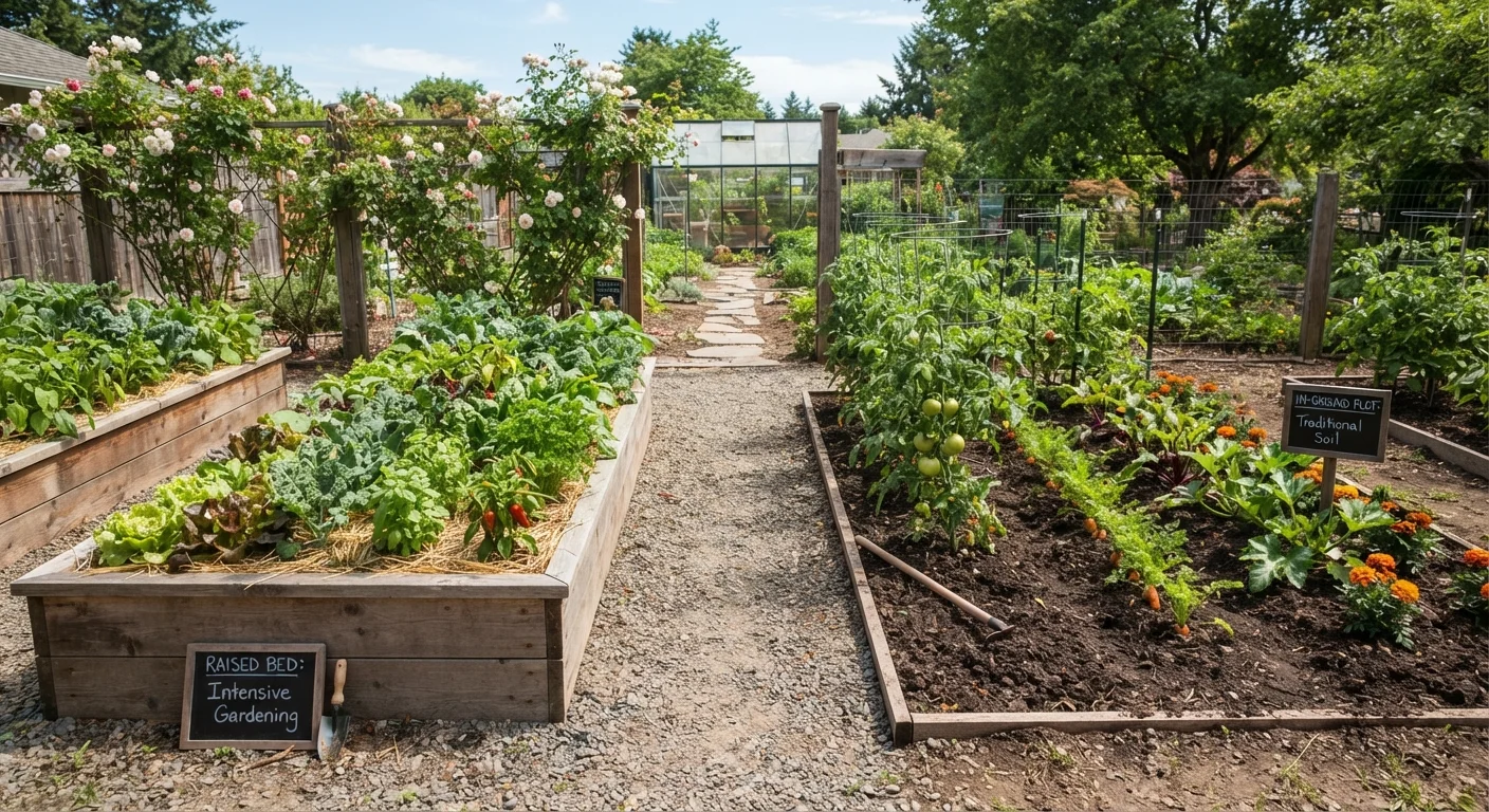 Raised Beds vs. In-Ground Planting: Understanding the Real Differences