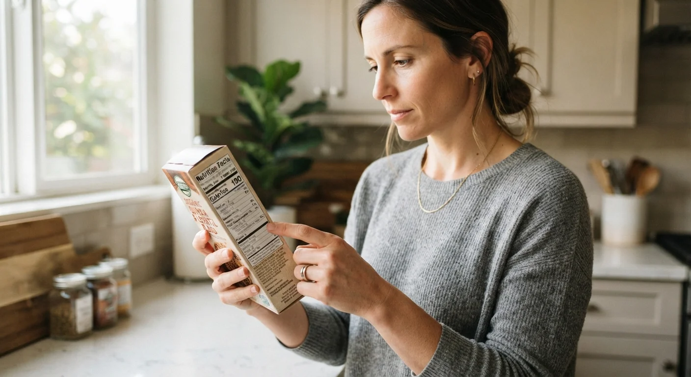 Reading a Nutrition Facts Label Without Getting Confused