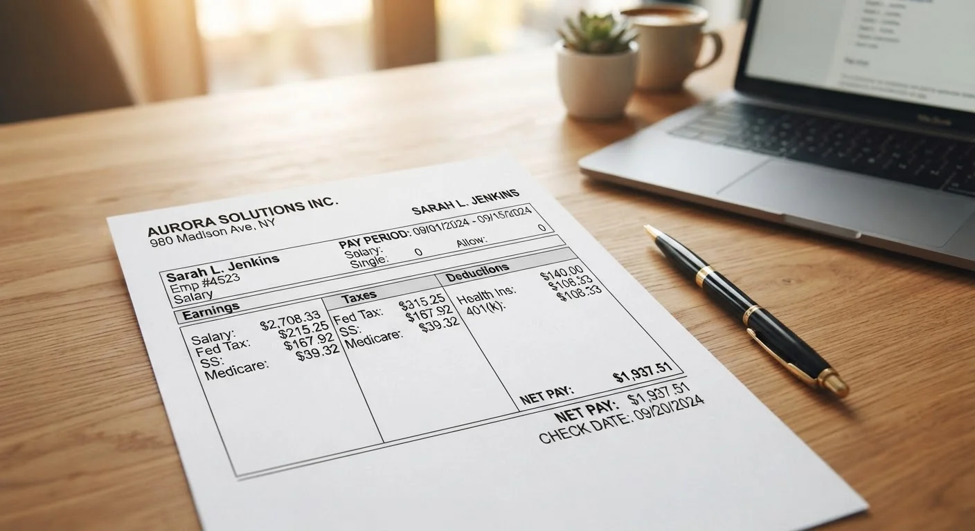 Reading a Pay Stub: A Field Guide to Every Line Item