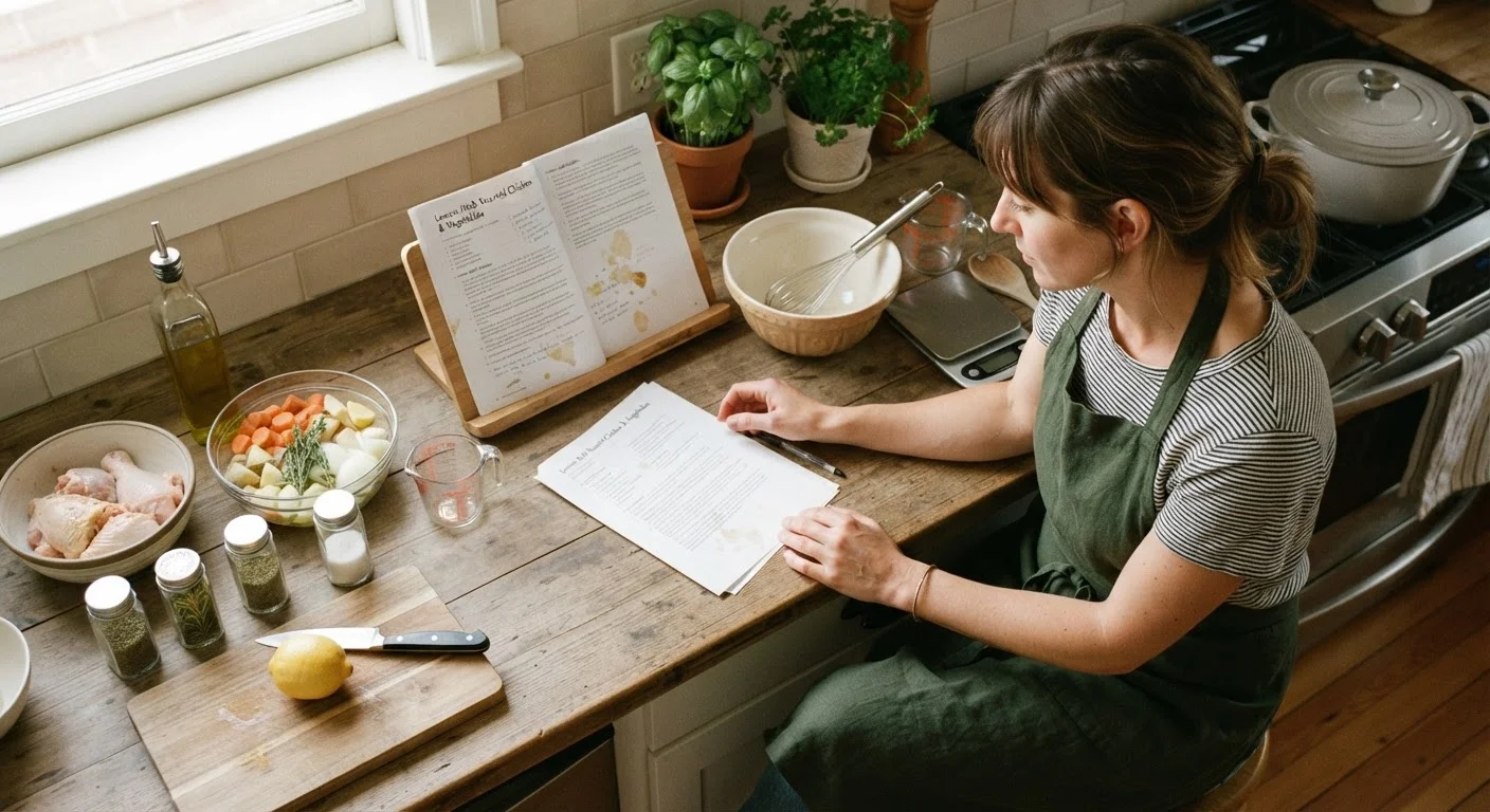 Reading a Recipe the Right Way Before You Start Cooking