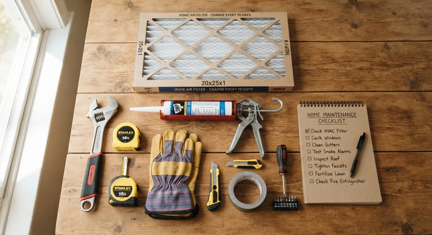 Seasonal Home Maintenance: A Room-by-Room and System-by-System Calendar