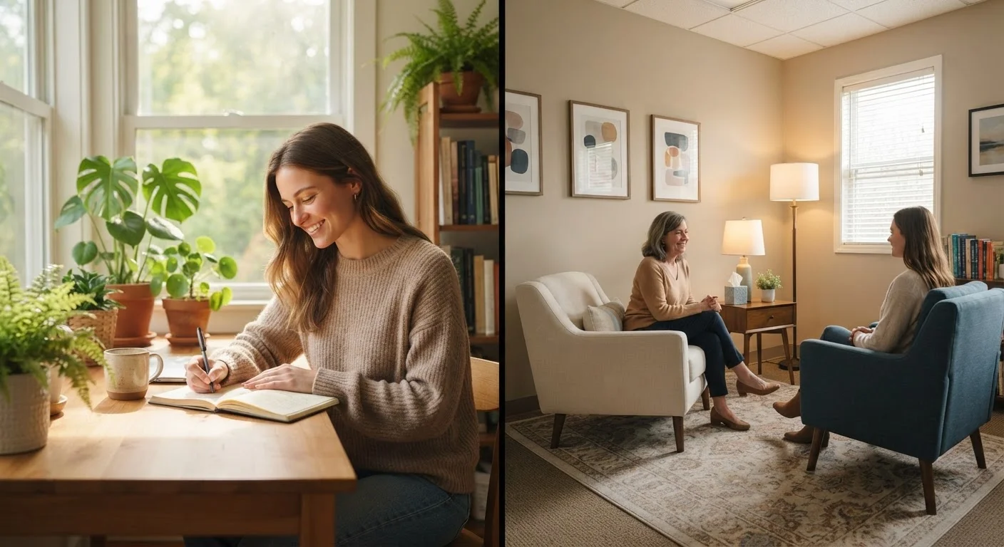 Self-Care vs. Professional Support: When Each One Is the Right Call