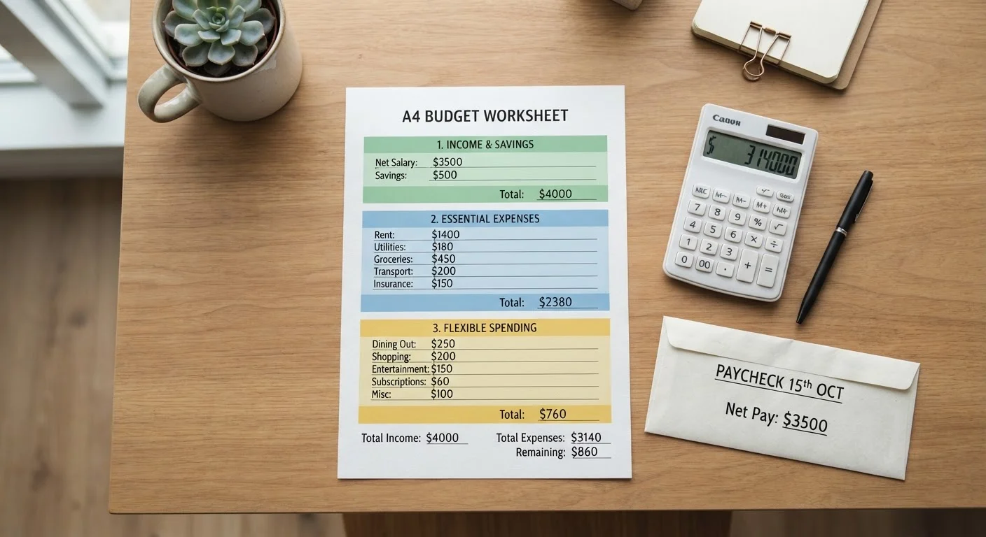The 50/30/20 Rule: A Simple Framework for Splitting Your Paycheck