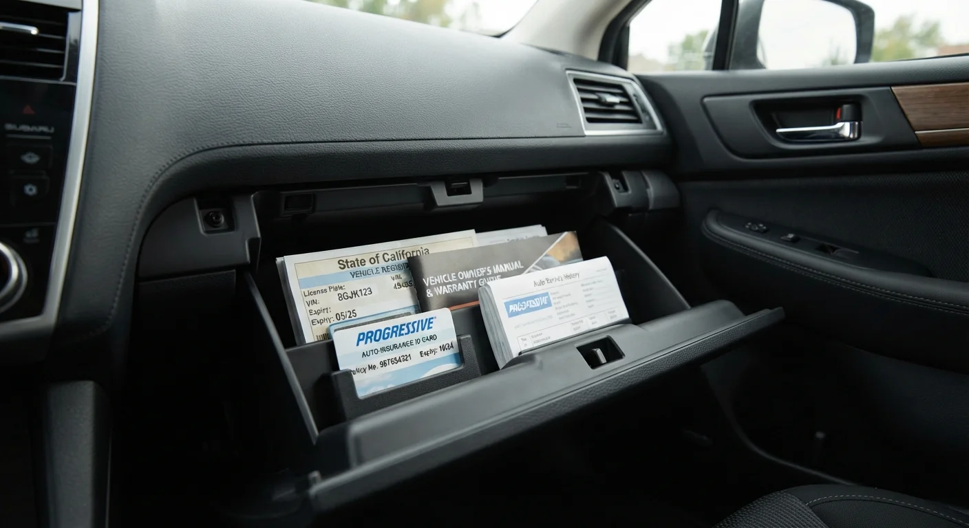 The Documents Every Driver Should Keep in Their Glove Box