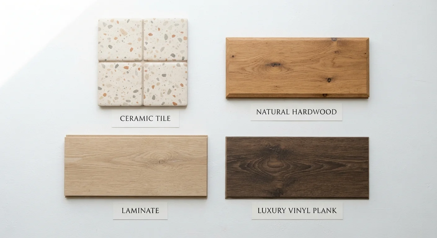 Tile, Hardwood, Laminate, and Vinyl: Choosing the Right Flooring for Each Room