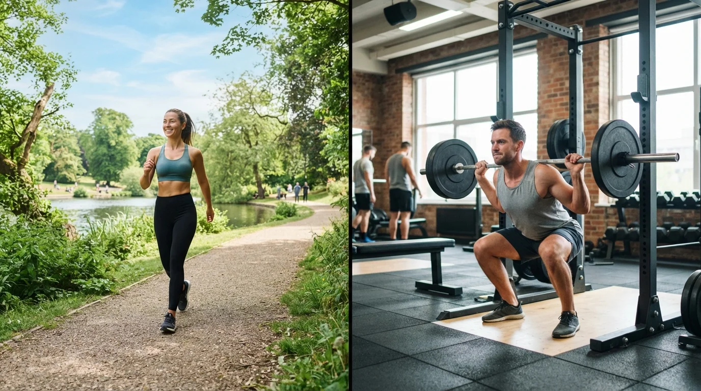 Walking vs. Structured Exercise: Do Both Count the Same Way?