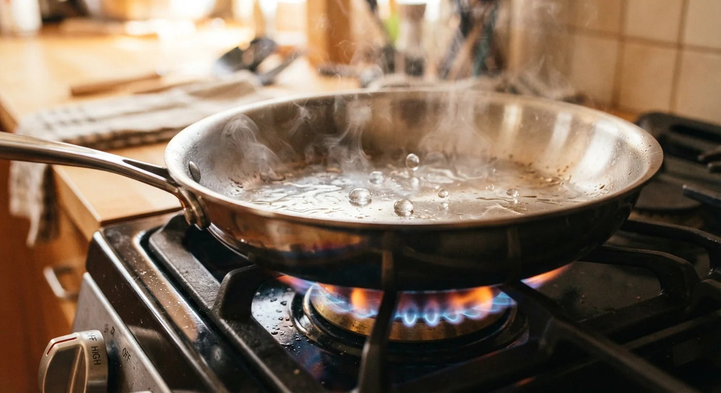 Why Your Pan Temperature Matters More Than the Recipe